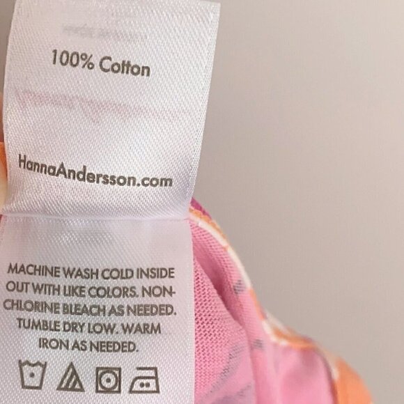 NEW Hanna Andersson Girl Tank Tiered Mixed Print Sun Dress 3T 4T 10 Years - Picture 9 of 9